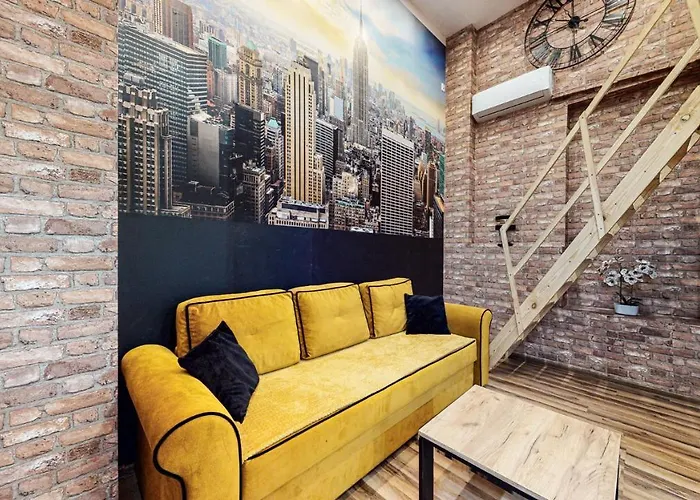 Loft Manhattan De Lux Centrum Dworcowa Bytom